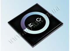 Touch-диммер 8A 96Вт 12В black (S)